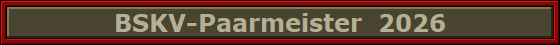 BSKV-Paarmeister  2026